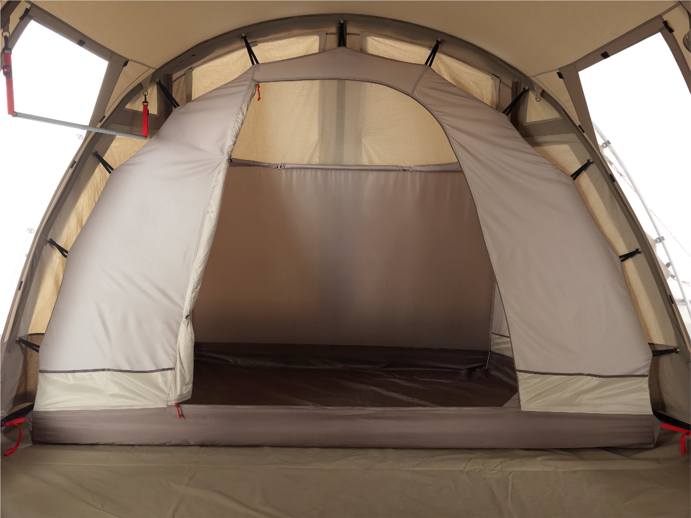 NOMAD Inklikbare Dubbele Slaapruimte Dogon 4 (+2) Tent | Abbey Stone