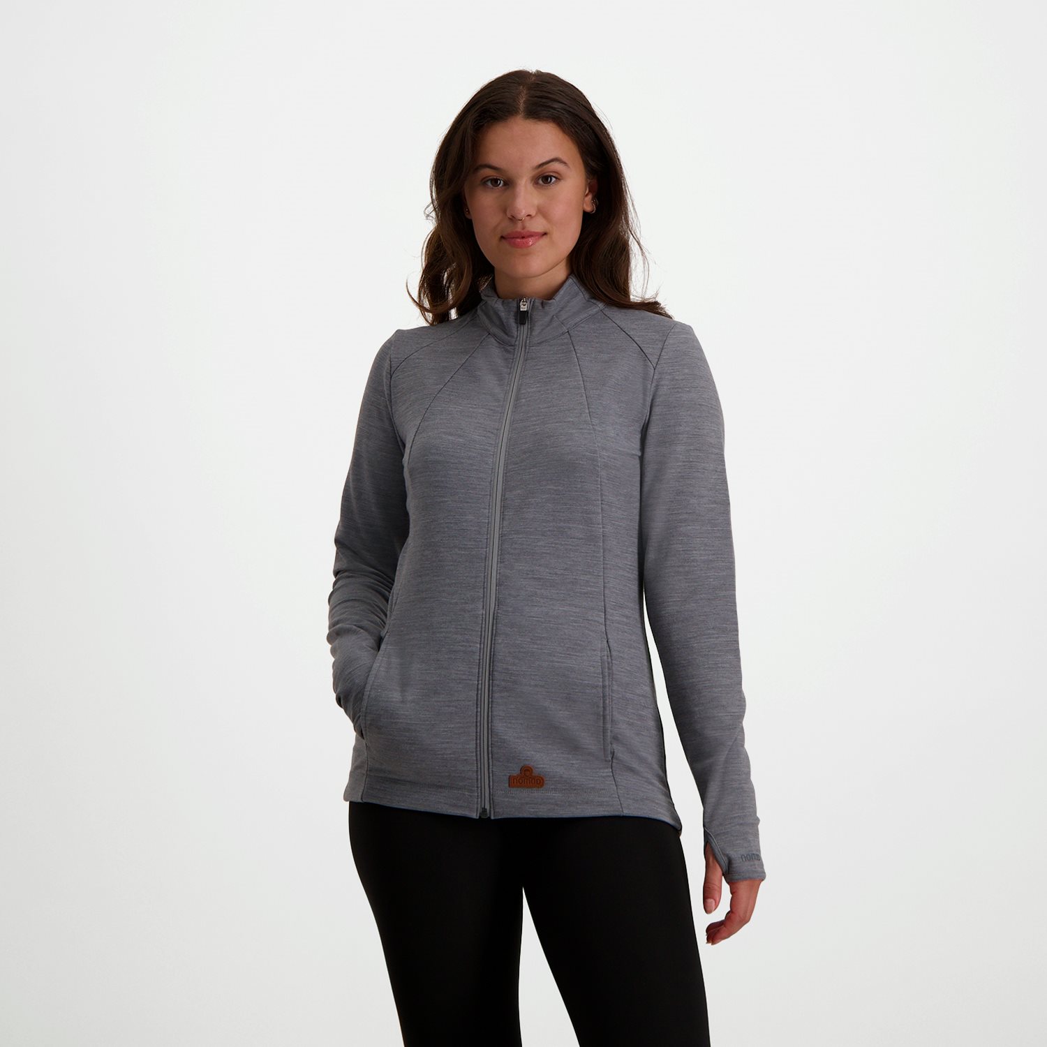 Merino Dames Woolblend Vest | Grey | XL