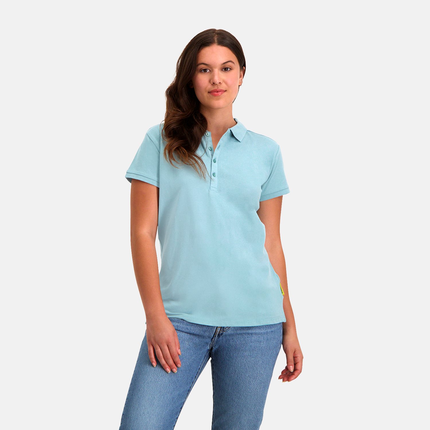 Polo Piqué Women | Blauw | L