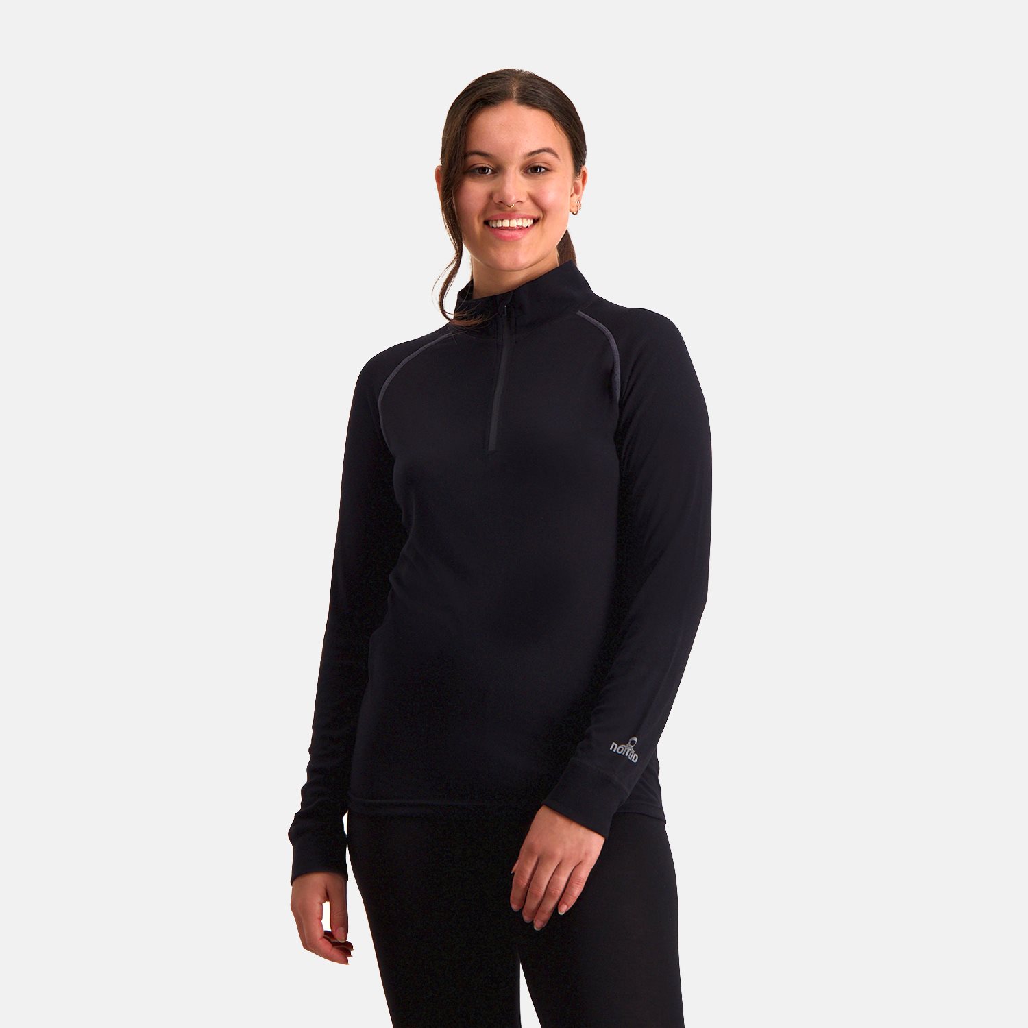 NOMAD® - Zip-Neck Thermo Longsleeve Dames