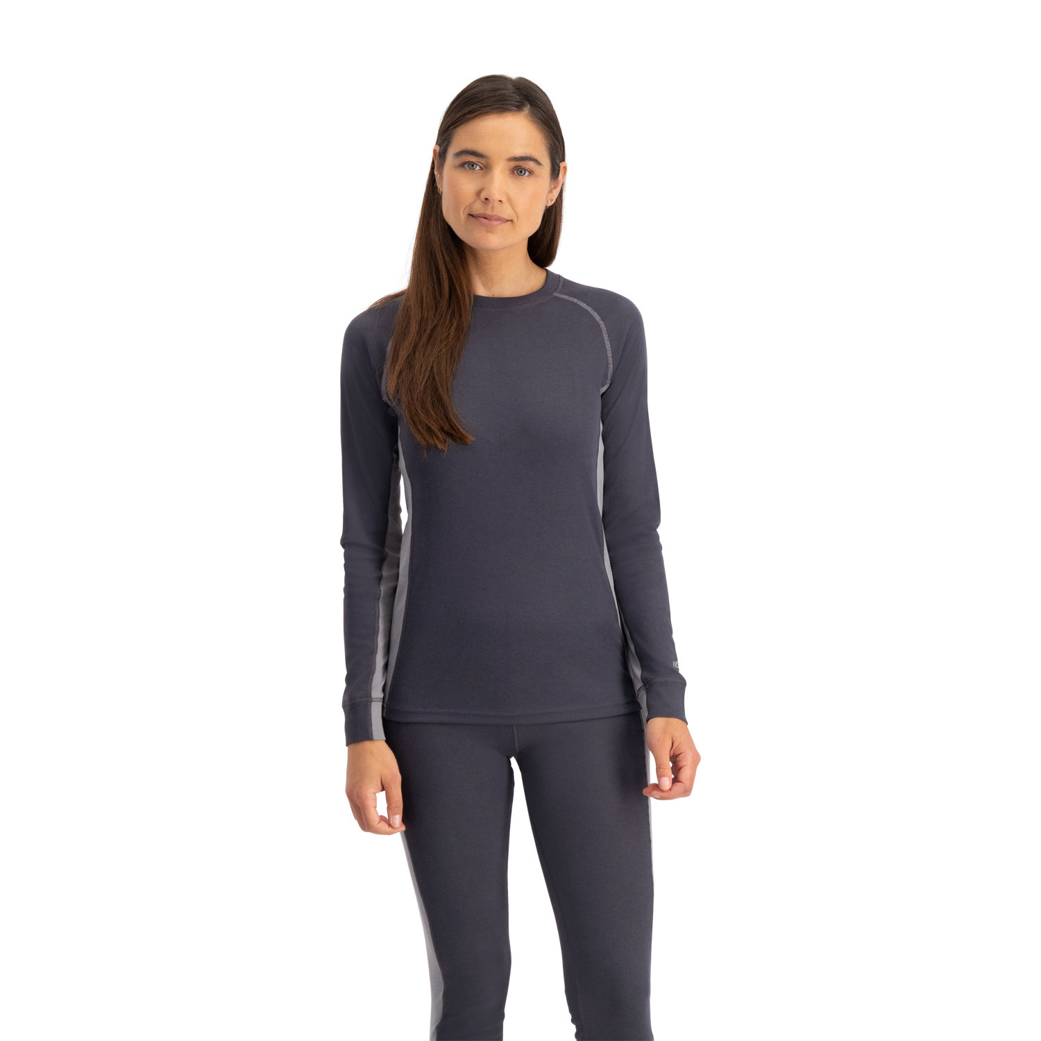 Lichtgewicht Thermoshirt Dames | Grijs | M