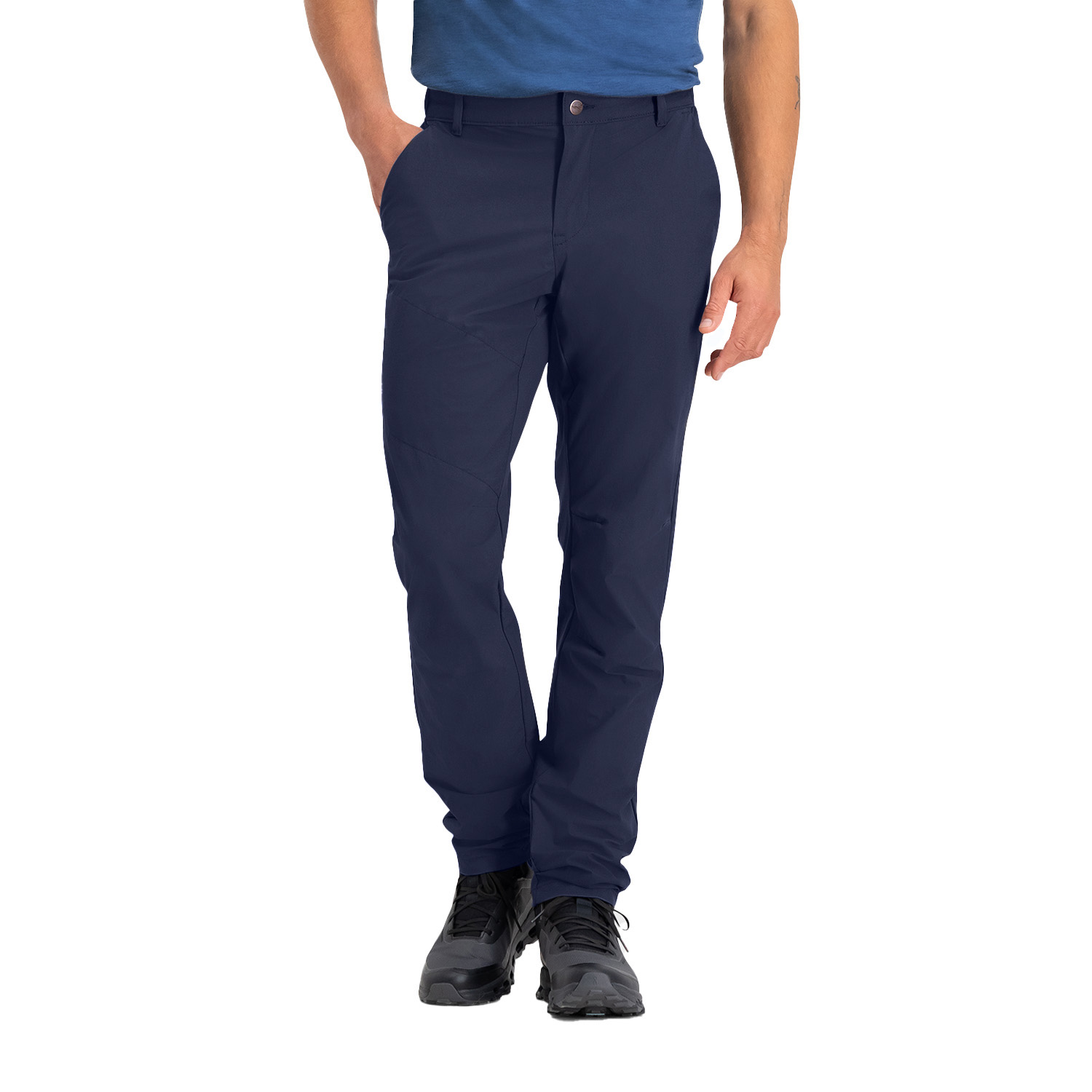 Wandelbroek Heren | Donkerblauw | M