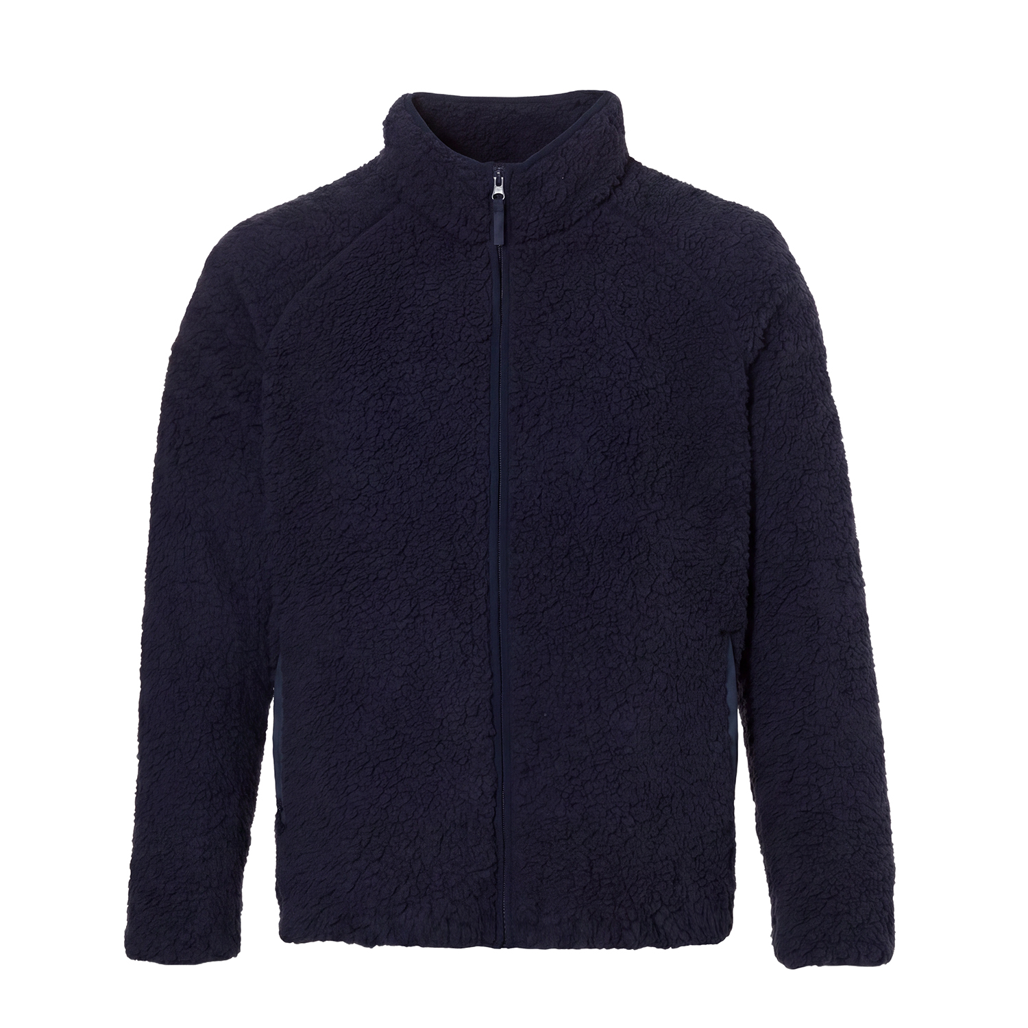 Sherpa Fleecevest | Donkerblau…